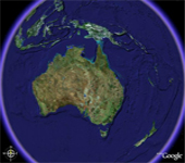 The Earth by GoogleEarth.com